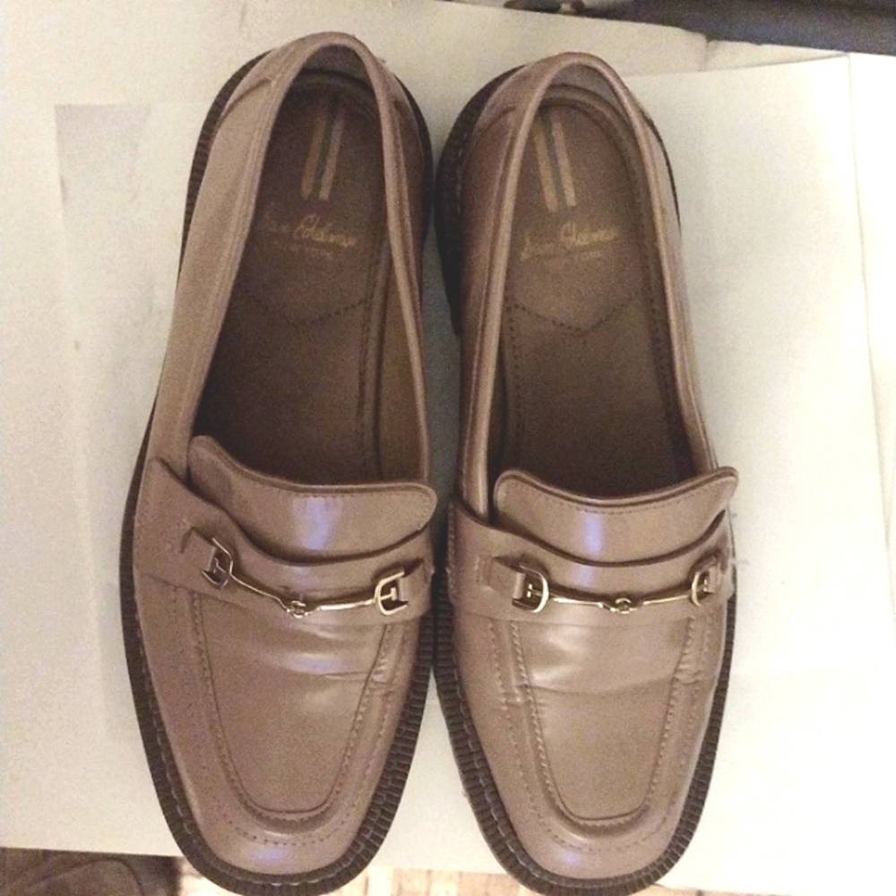 Sam Edelman tan loafers